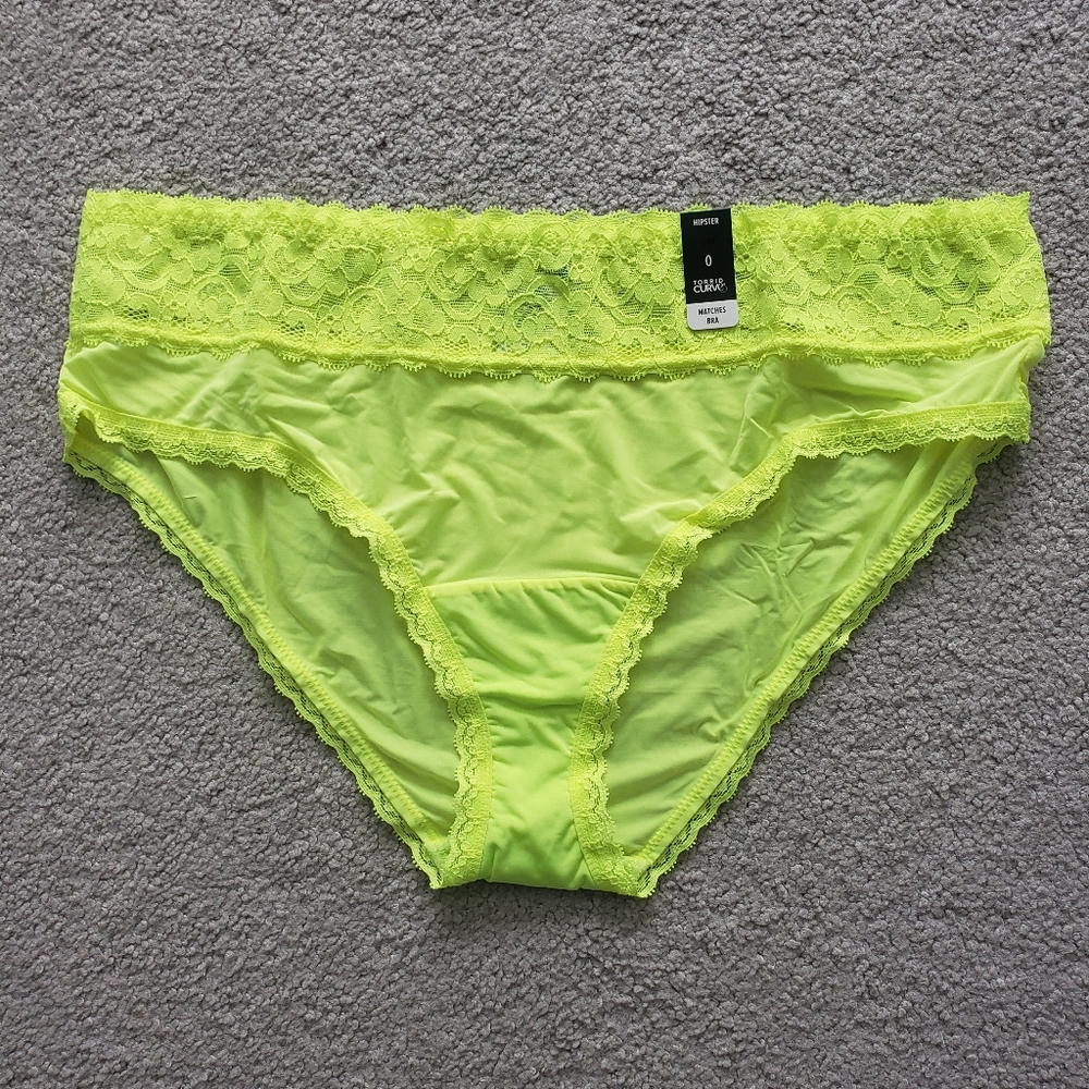 Torrid mesh hipster panty NWT